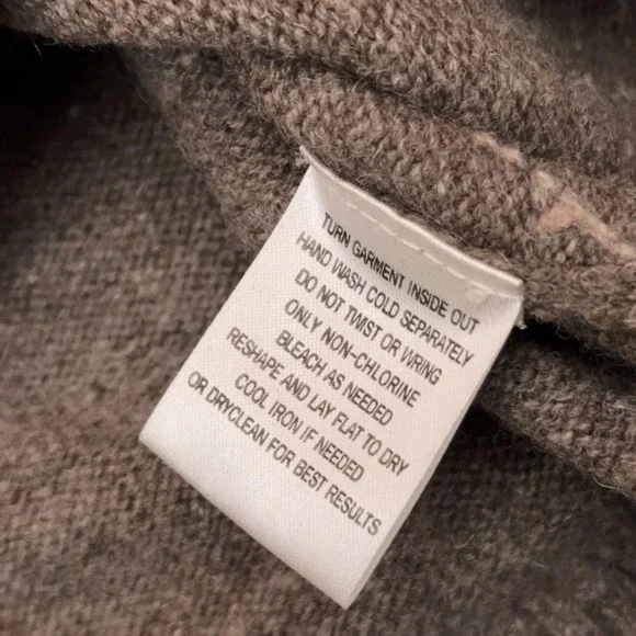 Vintage American Blue 1/4 Zip Sweater Men's Large Argyle Diamond 100% Lambswool - Picture 3 of 6